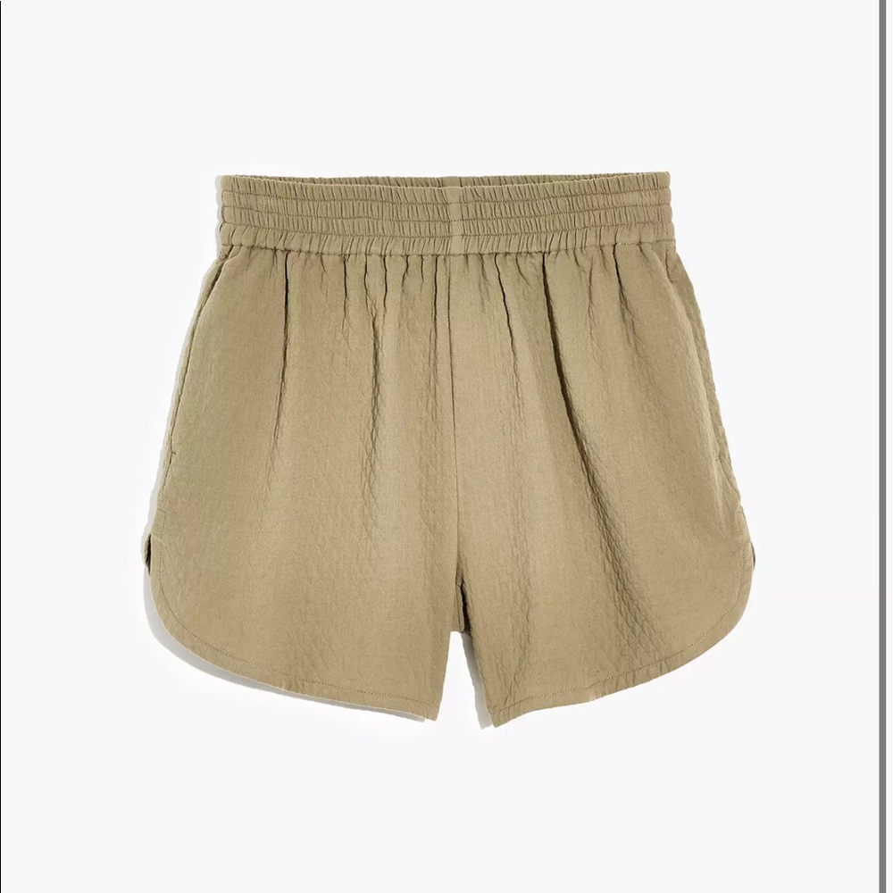 Madewell Quilted Pull-On Dolphin Shorts